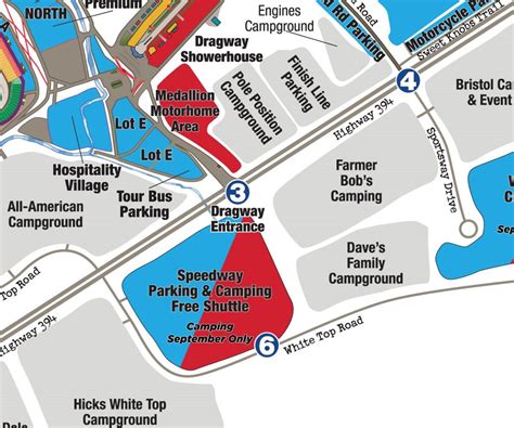 bristol motor speedway handicap parking|I keep reading that you need a parking permit to...